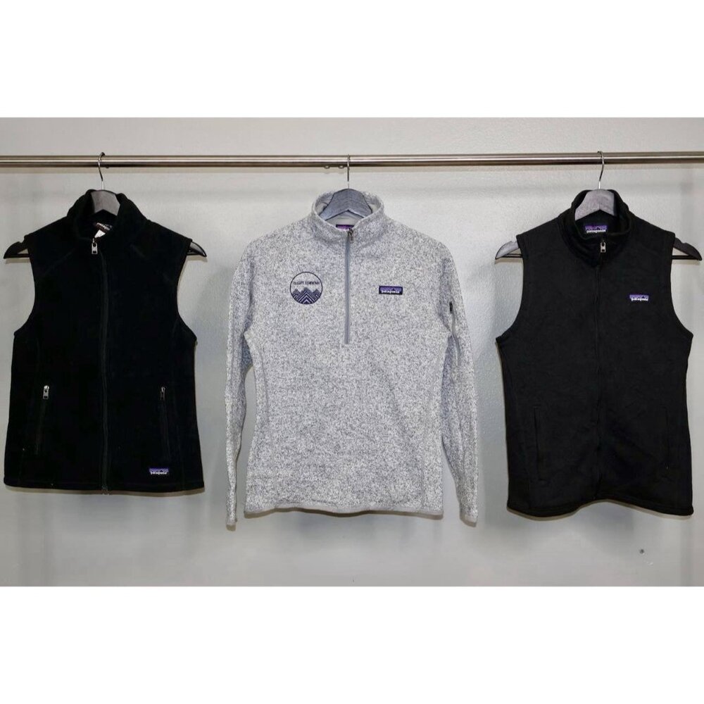 Patagonia Synchilla Better Sweater Lot of 3 Men’s Size Small S Zip Up Jacket